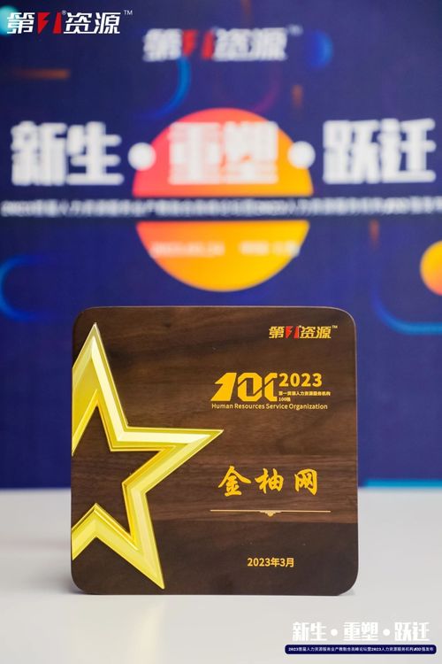 金柚網四度蟬聯“2023年度人力資源服務機構100強”，彰顯行業領先實力
